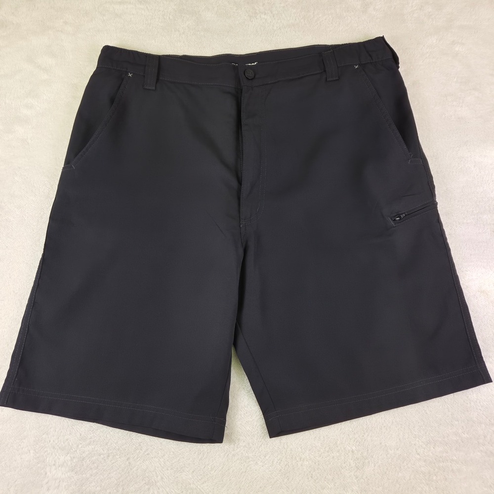 Wrangler Mens Outdoor Series Performance Shorts Black NW926BL Size 36 Hiking